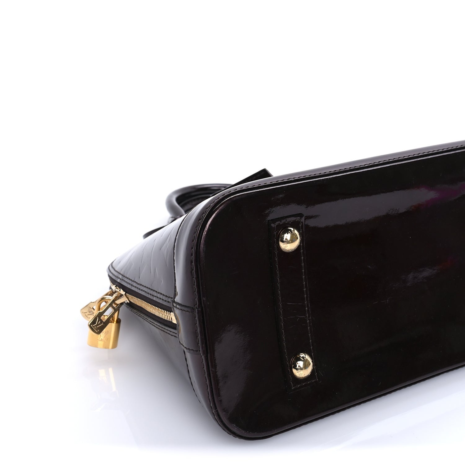 Louis Vuitton Vernis Alma PM Amarante 7 of 7