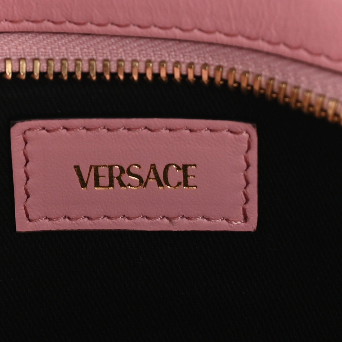 Baroque Jacquard Quilted Medusa Shoulder Bag Baby Pink