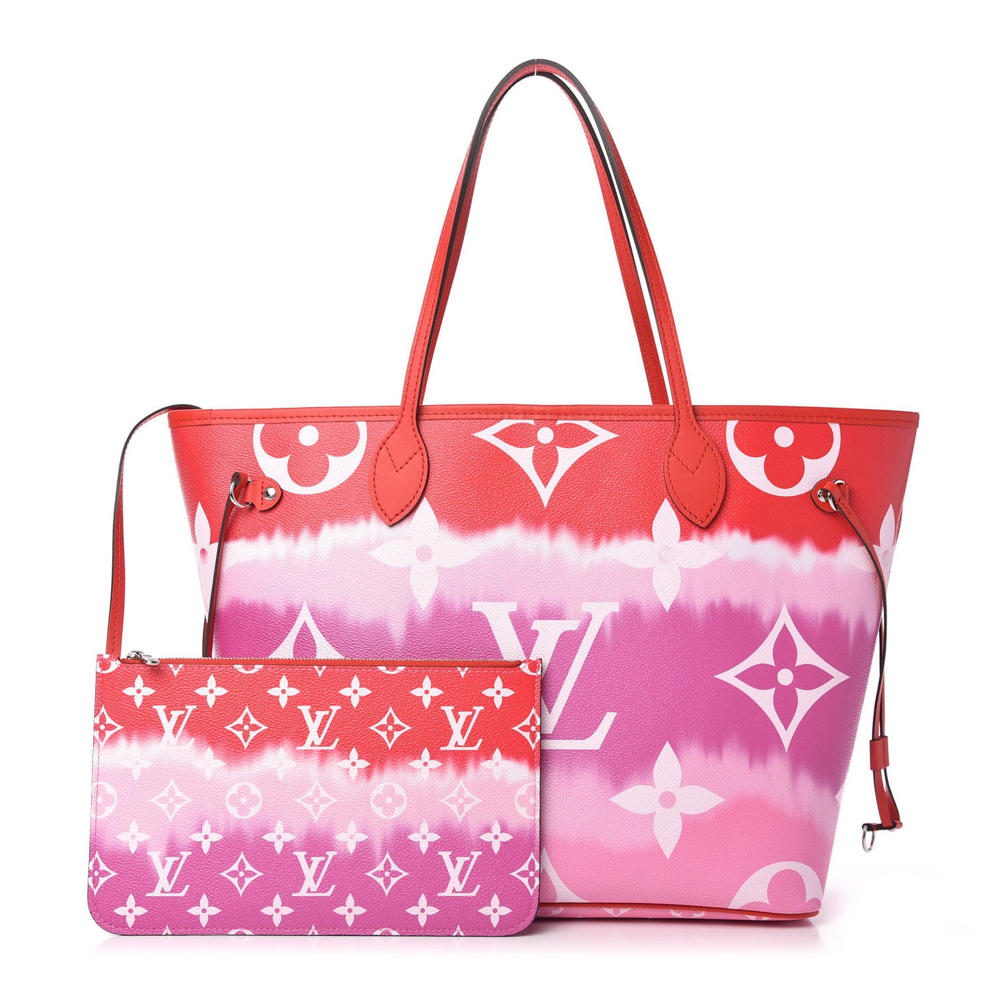 Monogram Escale Neverfull MM Rouge