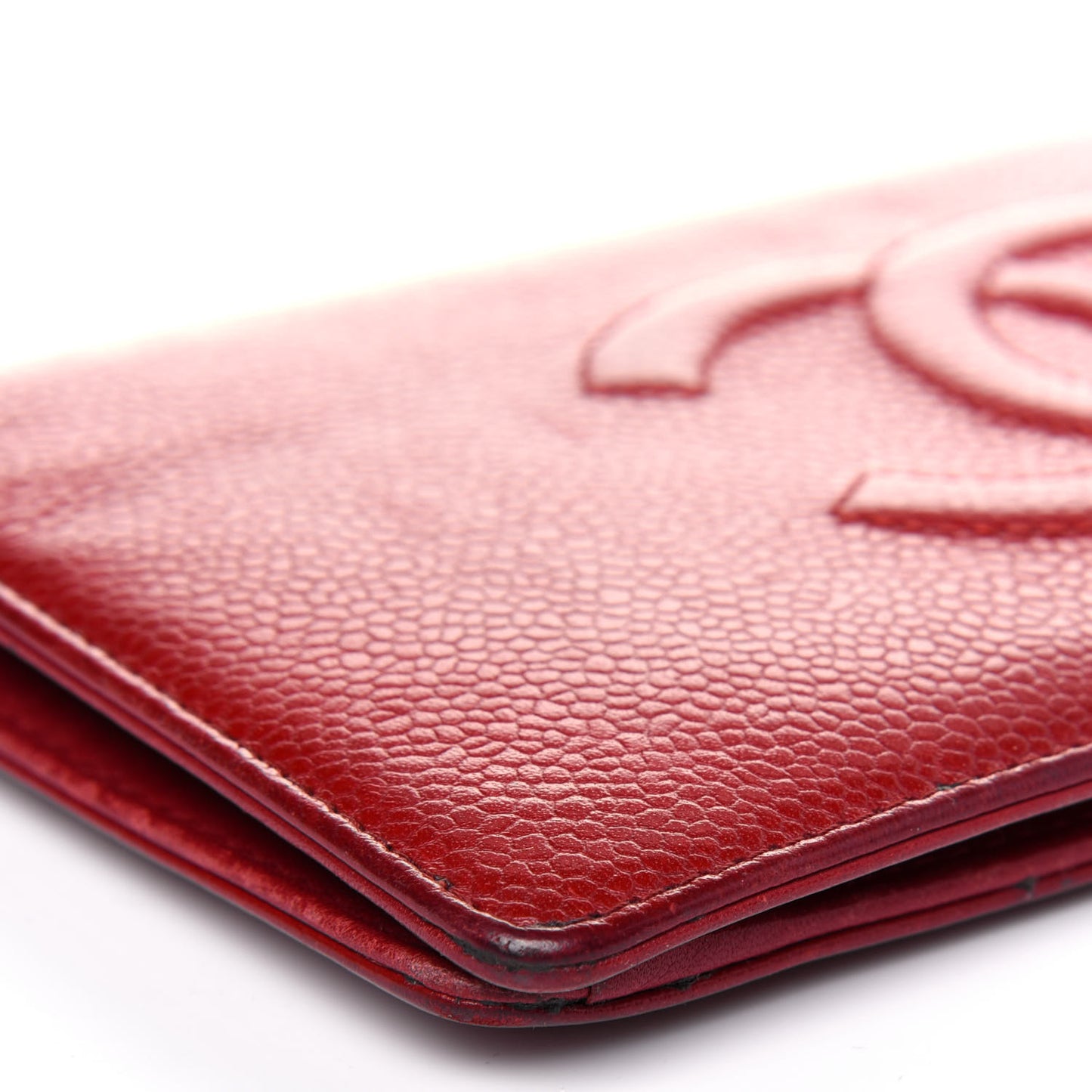 Caviar Timeless CC Yen Wallet Red