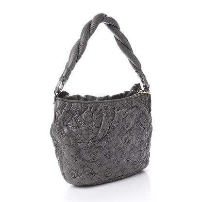 Louis Vuitton Lambskin Olympe Nimbus PM Anthracite 3 of 17