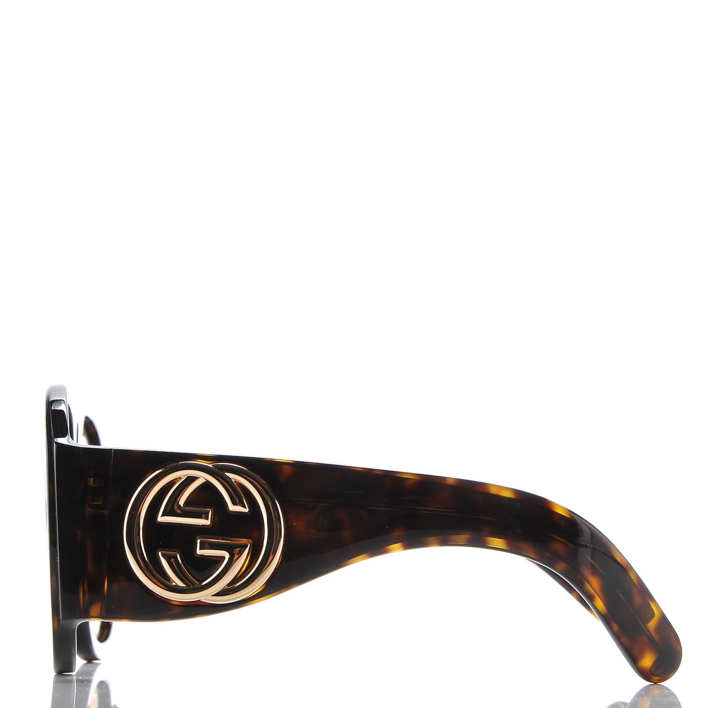Acetate Oversized Interlocking G Sunglasses GG0152S Tortoise