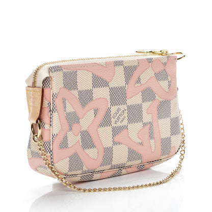Louis Vuitton Damier Azur Tahitienne Mini Pochette Accessories 3 of 7