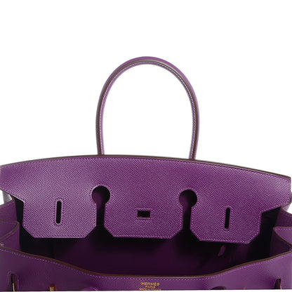 Hermes Epsom Birkin 35 Anemone 5 of 25