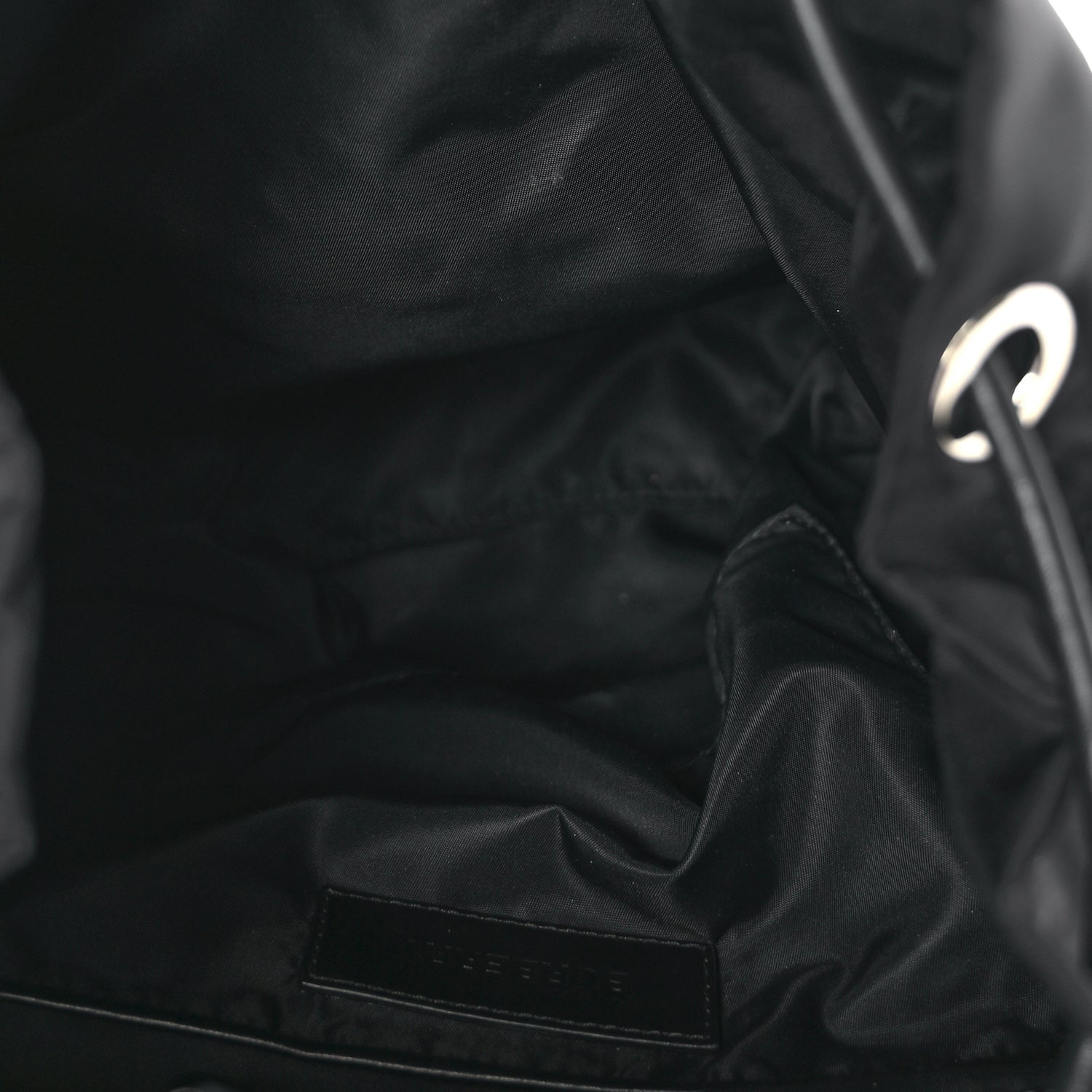 Burberry Nylon Logo Print Medium Rucksack Backpack Black 4 of 8