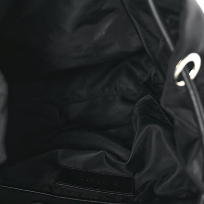 Burberry Nylon Logo Print Medium Rucksack Backpack Black 4 of 8