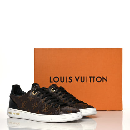 Louis Vuitton Patent Monogram Frontrow Sneakers 36 9 of 9