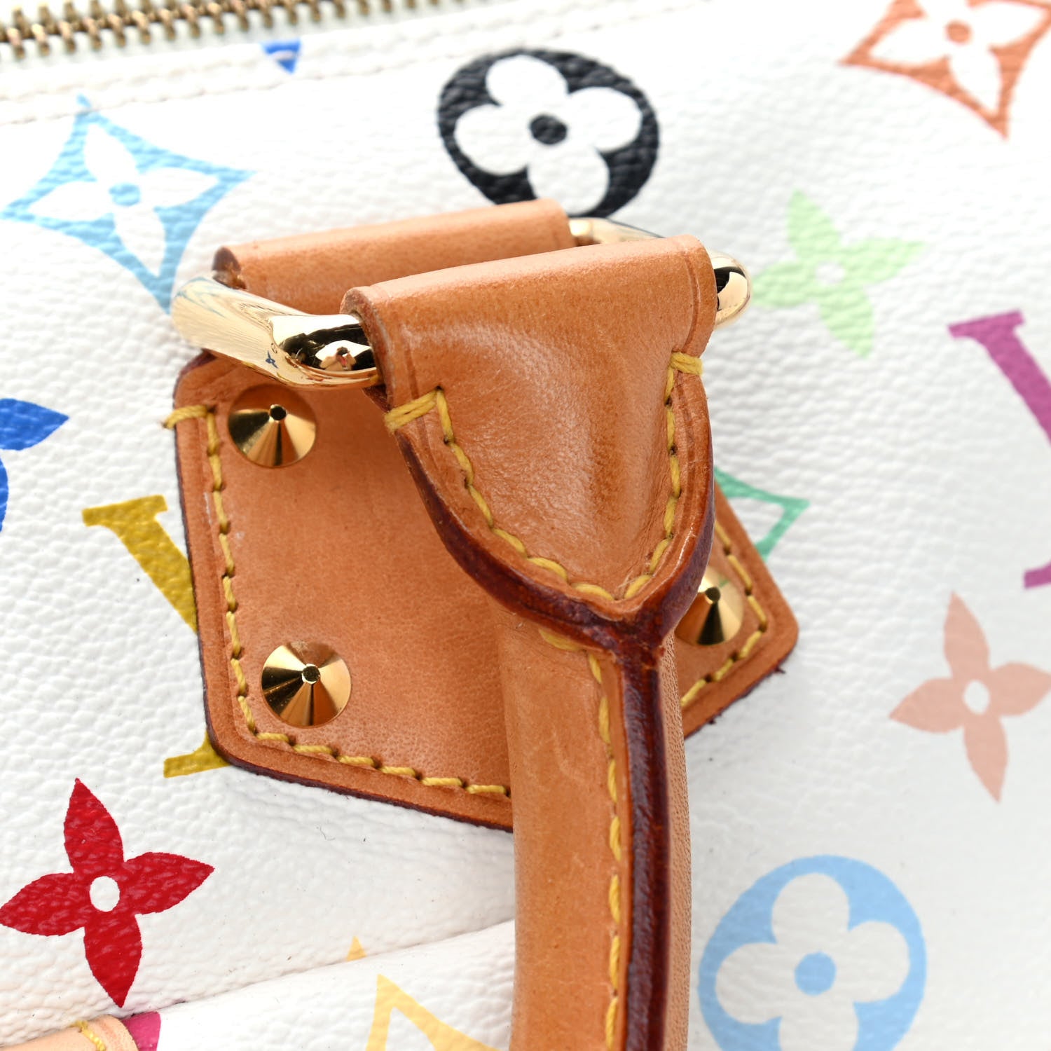 Louis Vuitton Monogram Multicolor Speedy 30 White 15 of 23