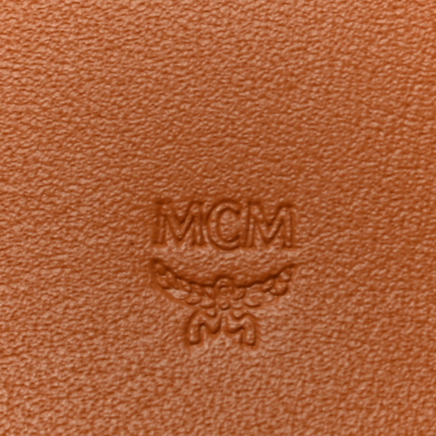 MCM Visetos Trifold Wallet Cognac 6 of 7