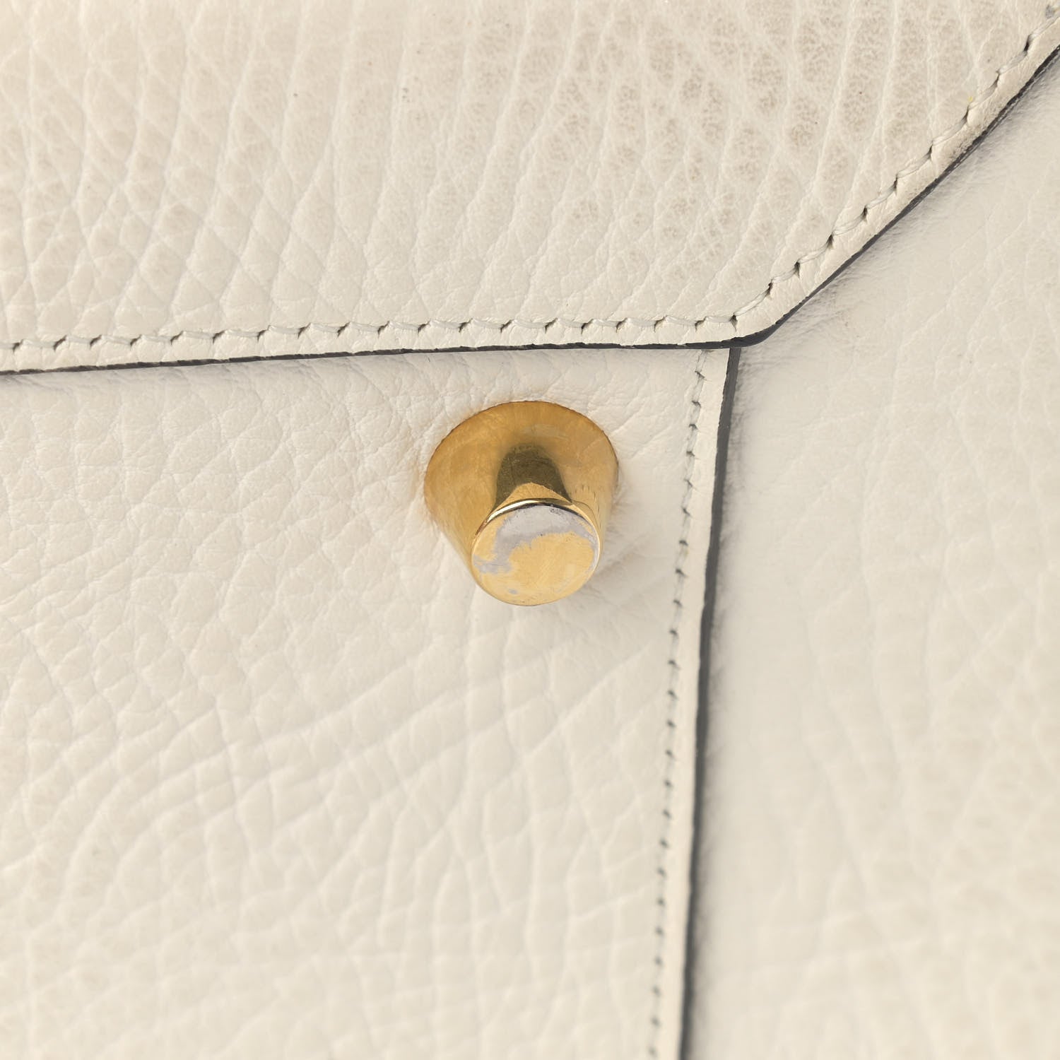 Celine Bullhide Mini Belt Bag Black White 12 of 19