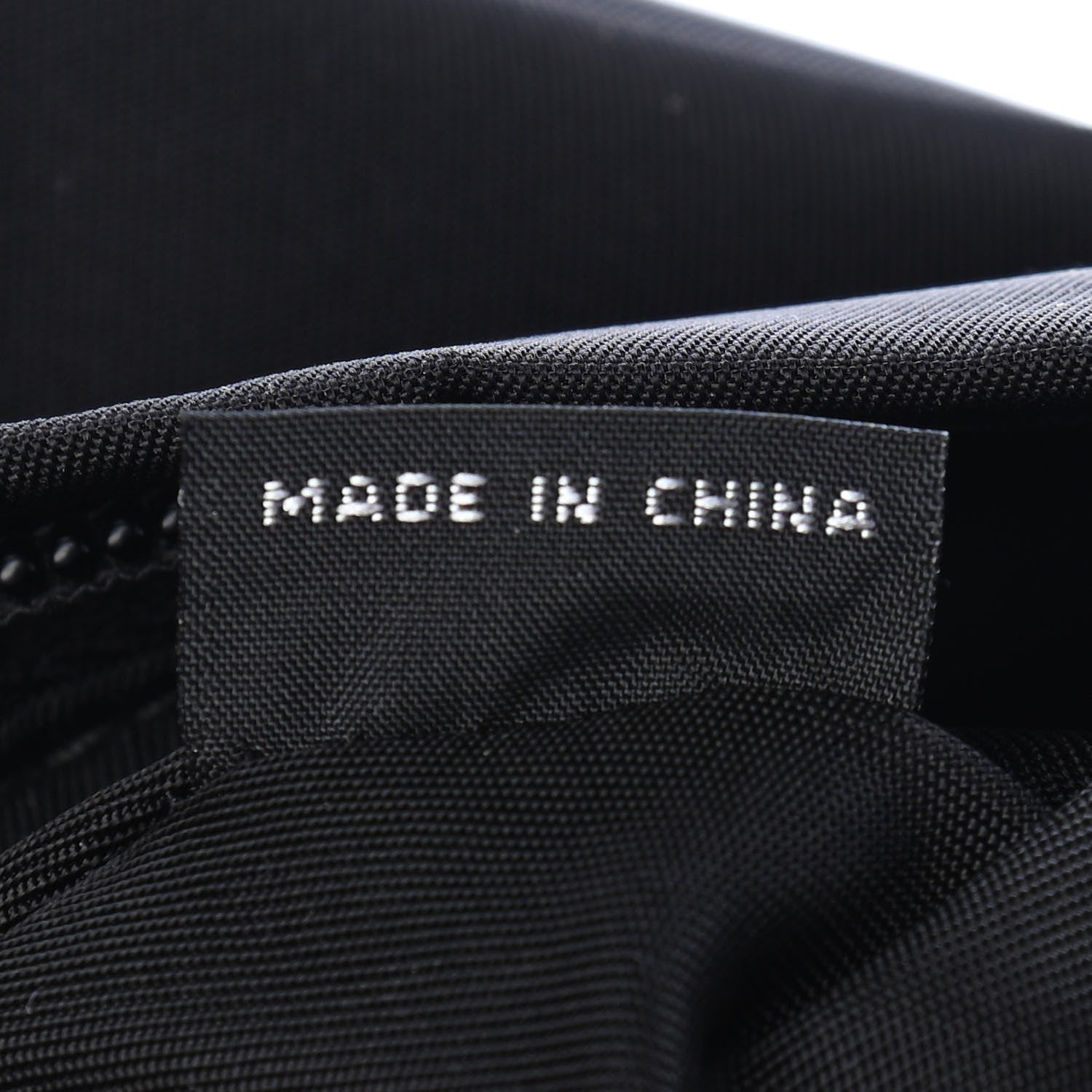 Prada Nylon Tessuto Logo Patch Backpack Black 7 of 11