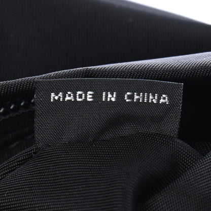 Prada Nylon Tessuto Logo Patch Backpack Black 7 of 11