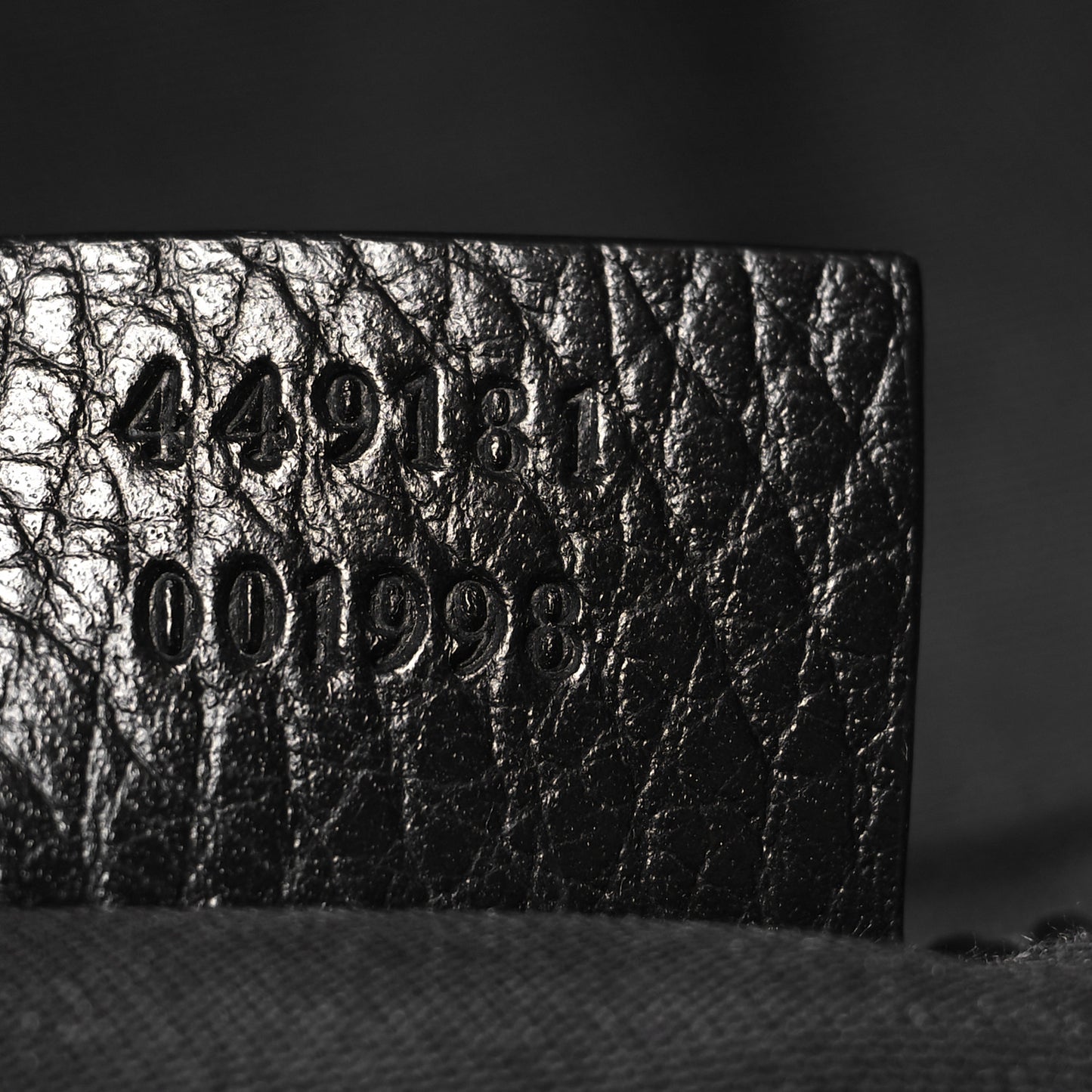 Nylon Monogram Slim Backpack Black