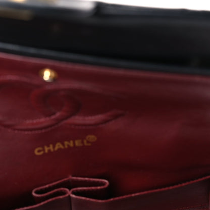 Chanel Lambskin Quilted Medium Double Flap Black 4 of 9