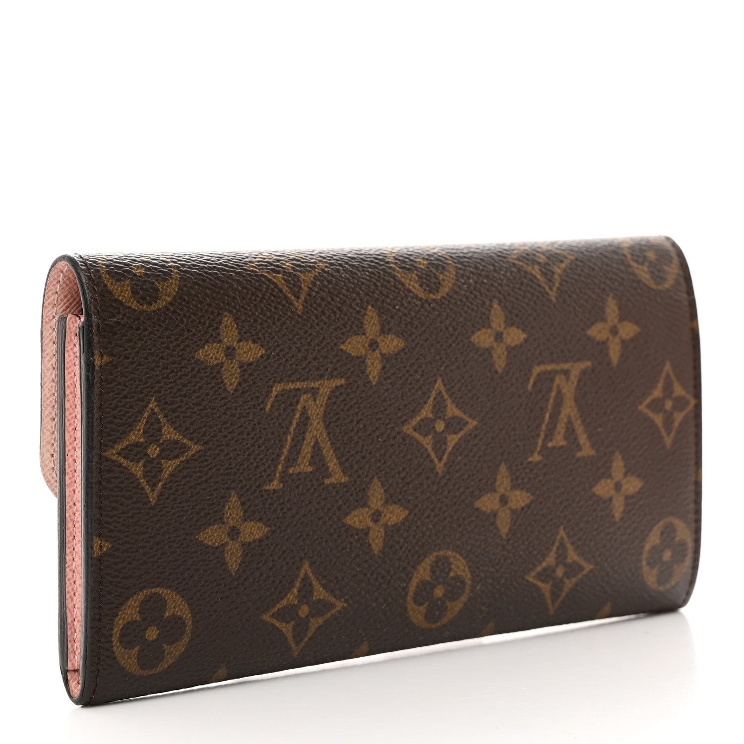 Louis Vuitton Monogram Emilie Wallet Rose Ballerine 3 of 7