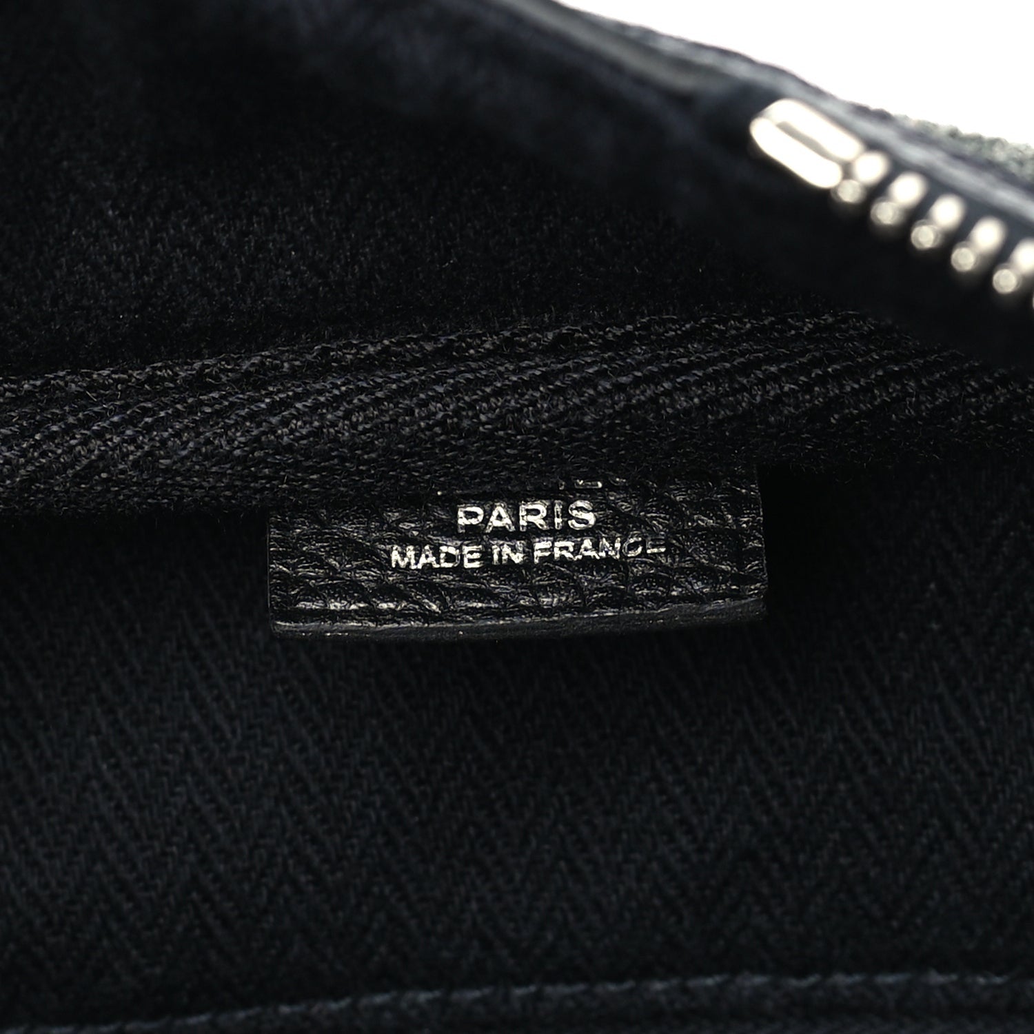 Hermes Toile Taurillon Clemence Victoria II 35 Black 5 of 9