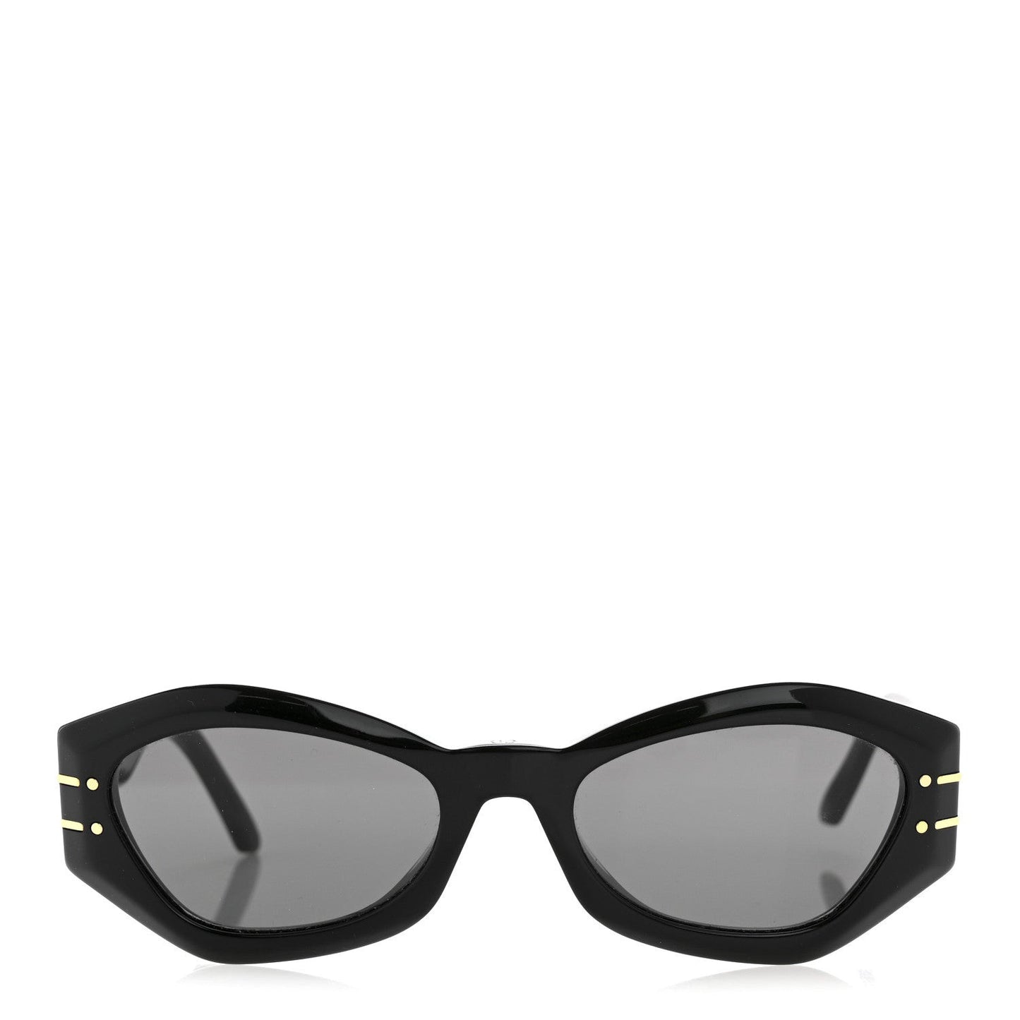 Acetate DiorSignature B1U Butterfly Sunglasses Black