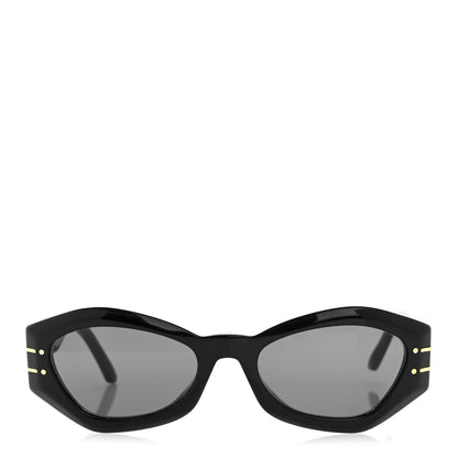 Christian Dior Acetate DiorSignature B1U Butterfly Sunglasses Black 2 of 7