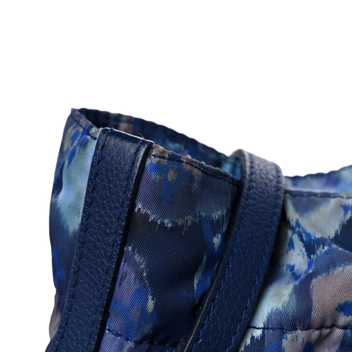 Nylon Monogram Ikat Noefull MM Grand Blue