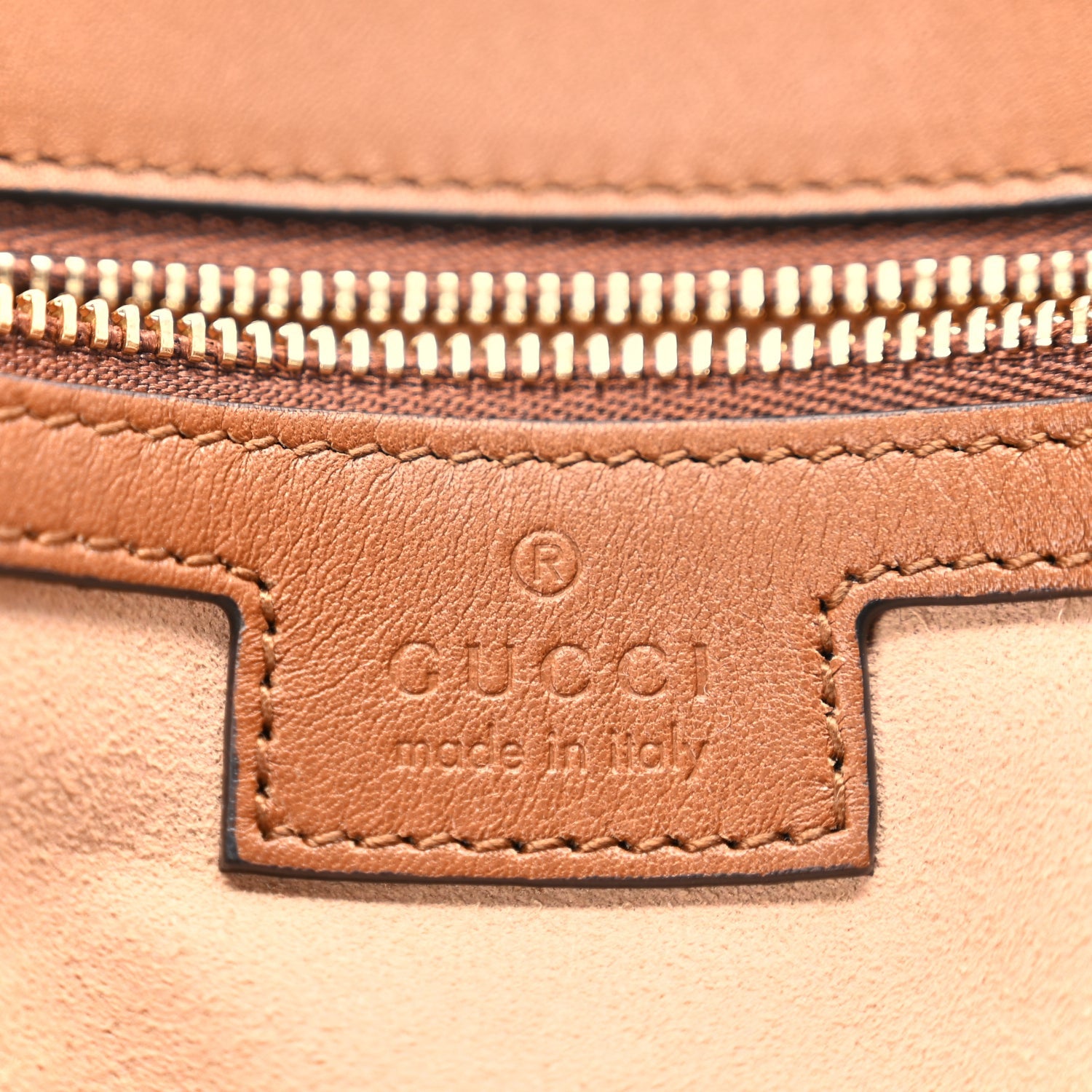 Gucci Canvas Medium Blondie Top Handle Bag Brown 5 of 10