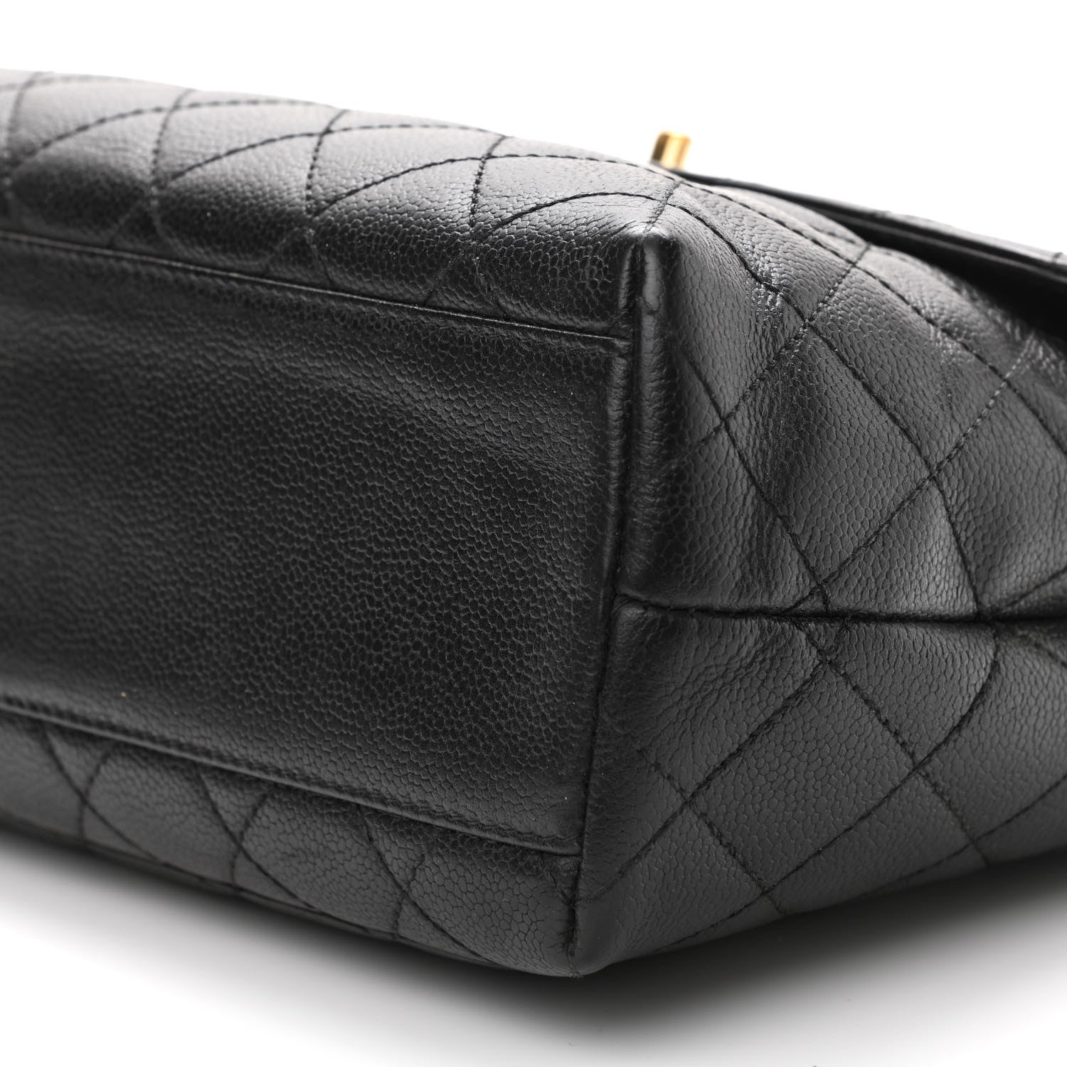 Chanel Lambskin CC Earrings Black 14 of 15