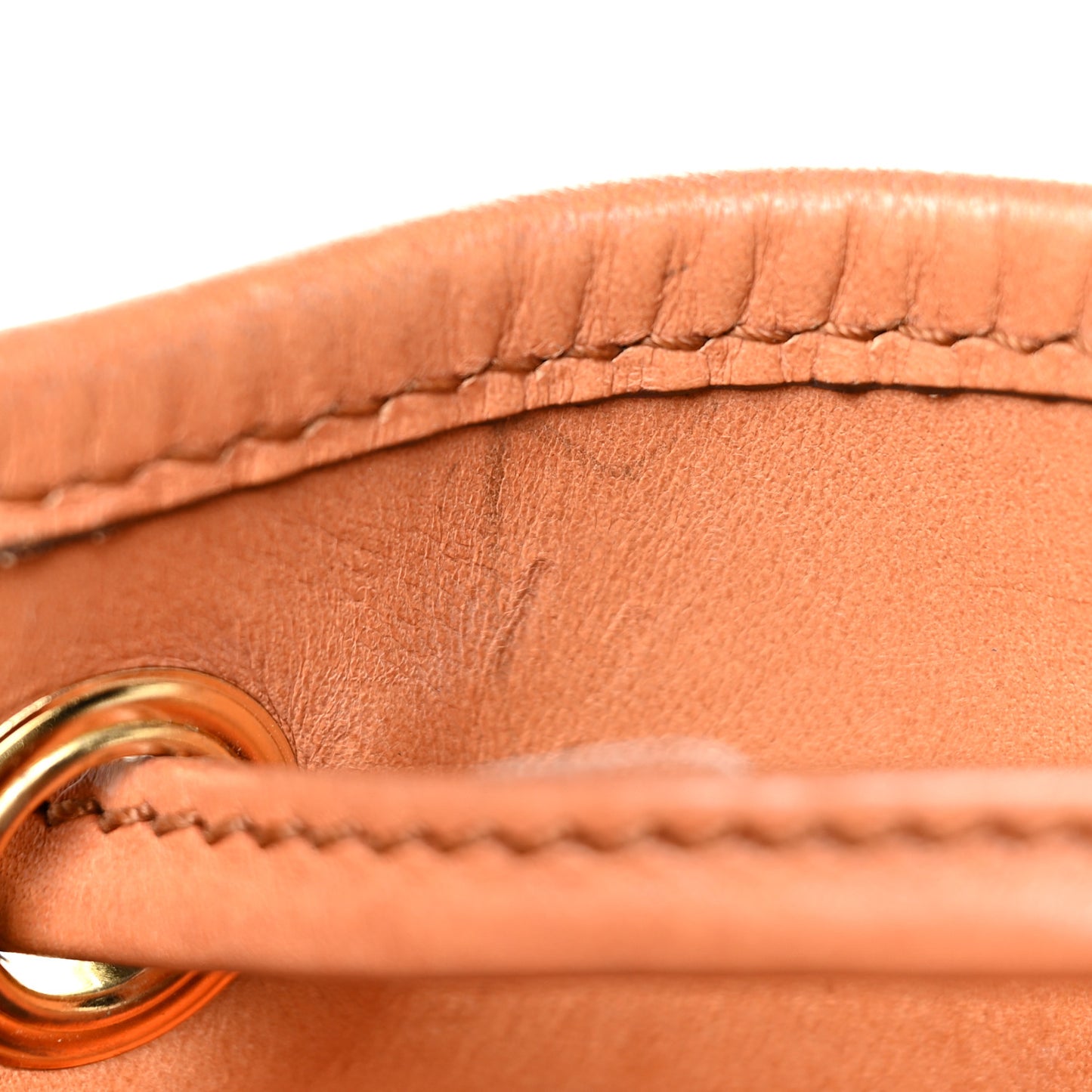 Visetos Medium Vintage Pocket Backpack Cognac