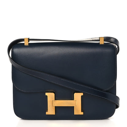 Hermes Box Constance 23 Bleu Marine 1 of 14