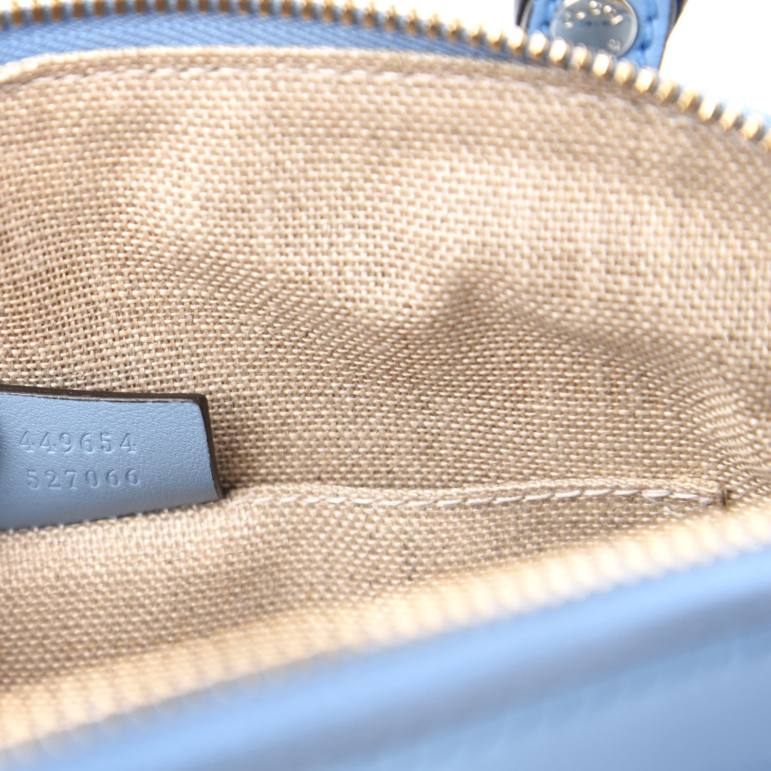 Gucci Microguccissima Mini Dome Bag Mineral Blue 9 of 10