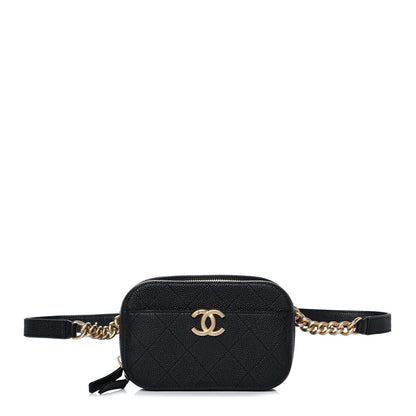 Chanel Caviar Quilted Waist Bag Black 1 of 11