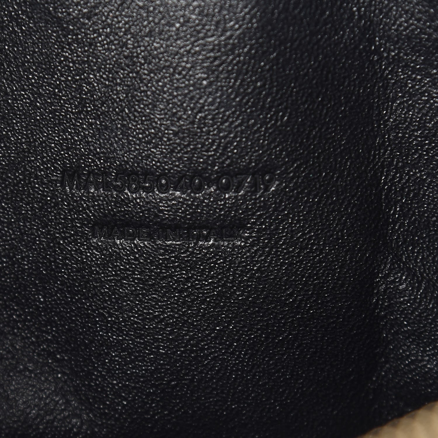 Saint Laurent Grain De Poudre Matelasse Monogram Mini Lou Camera Bag Black 9 of 10