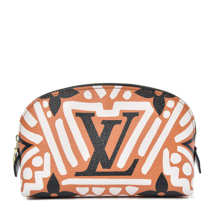 Louis Vuitton Monogram Giant Crafty Cosmetic Pouch Crème Caramel 1 of 9