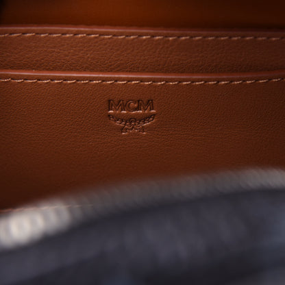 MCM Visetos Side Stud X-Mini Stark Bebe Boo Backpack Black 6 of 10