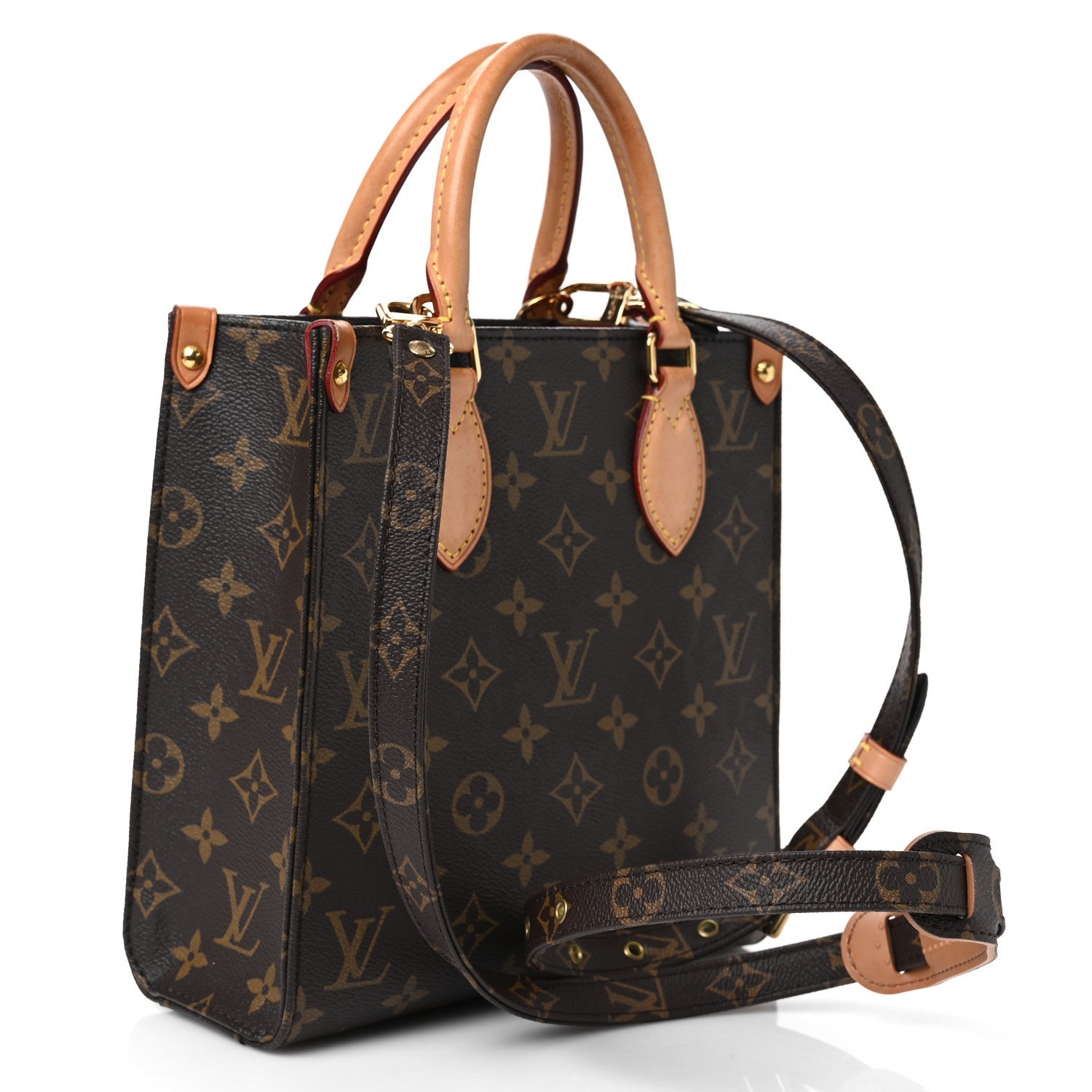 Louis Vuitton Monogram Sac Plat BB 2 of 7