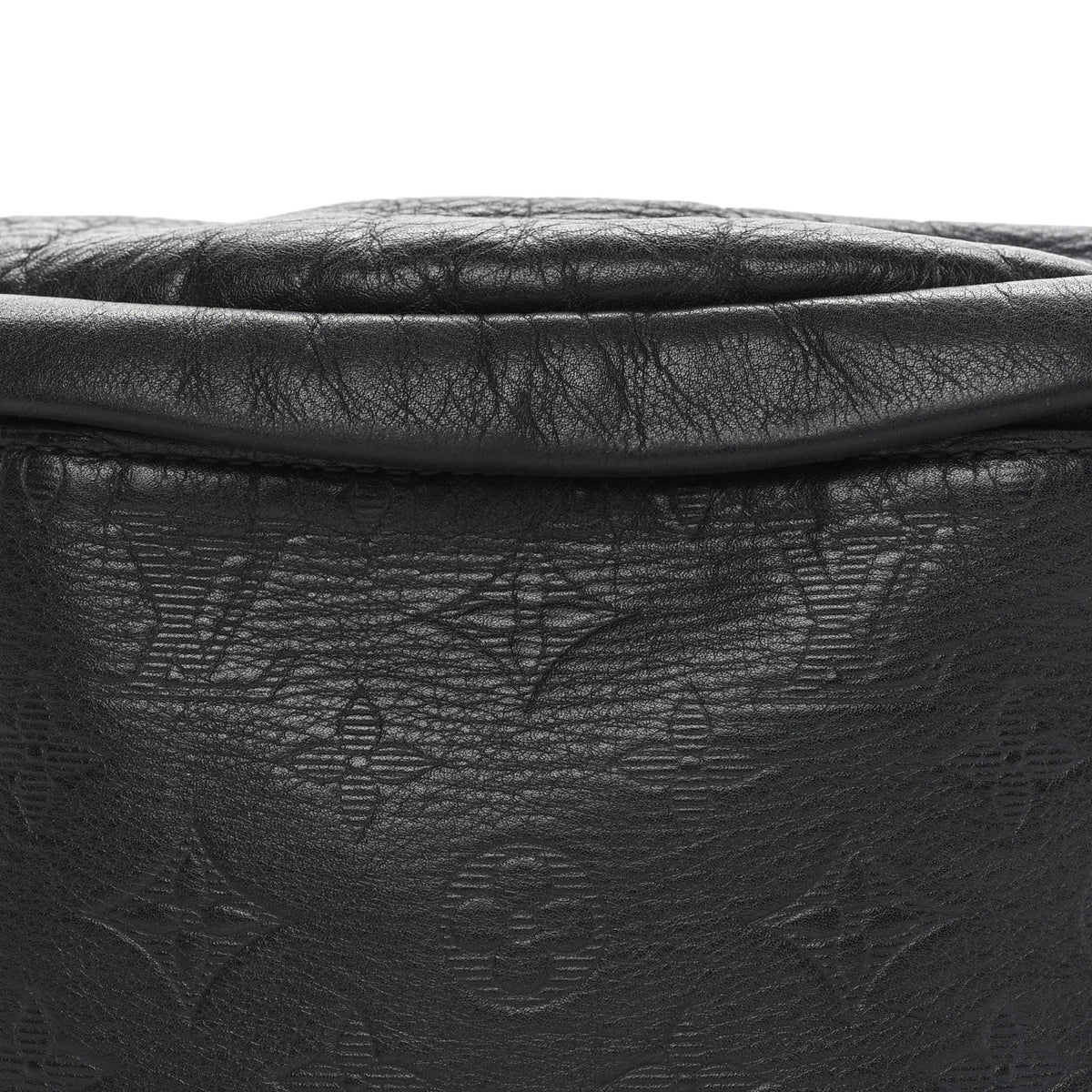 Calfskin Monogram Shadow Discovery Bumbag PM Black