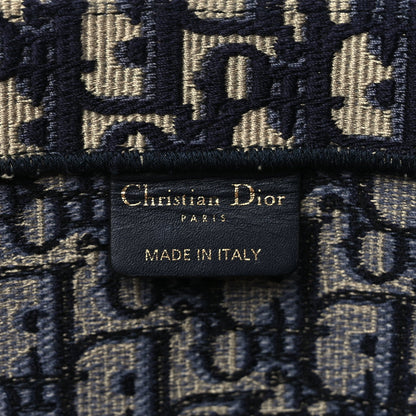 Christian Dior Oblique Medium Book Tote Blue Multicolor 5 of 9