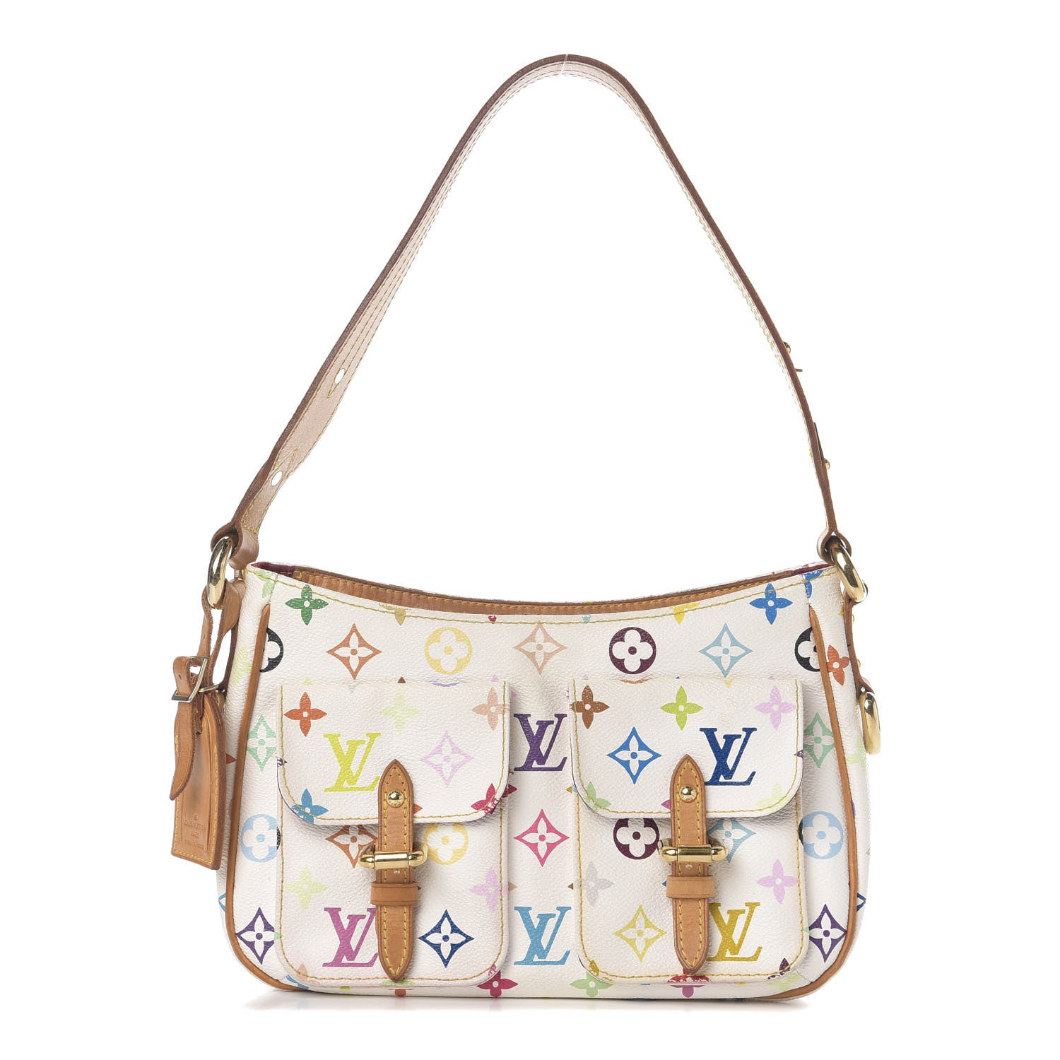 Louis Vuitton Monogram Multicolor Lodge PM White 1 of 12