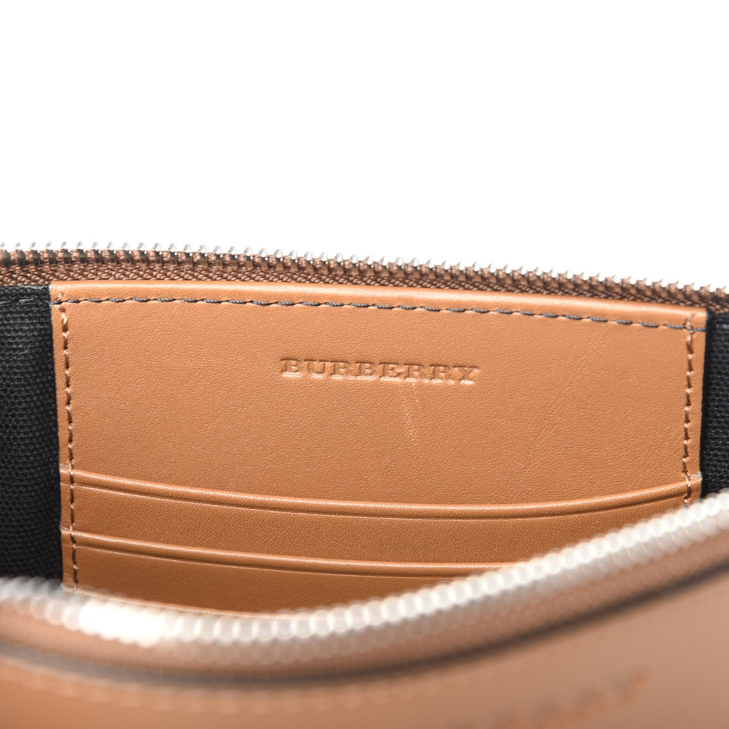 Mega Check Peyton Crossbody Clutch Bag Saddle Brown