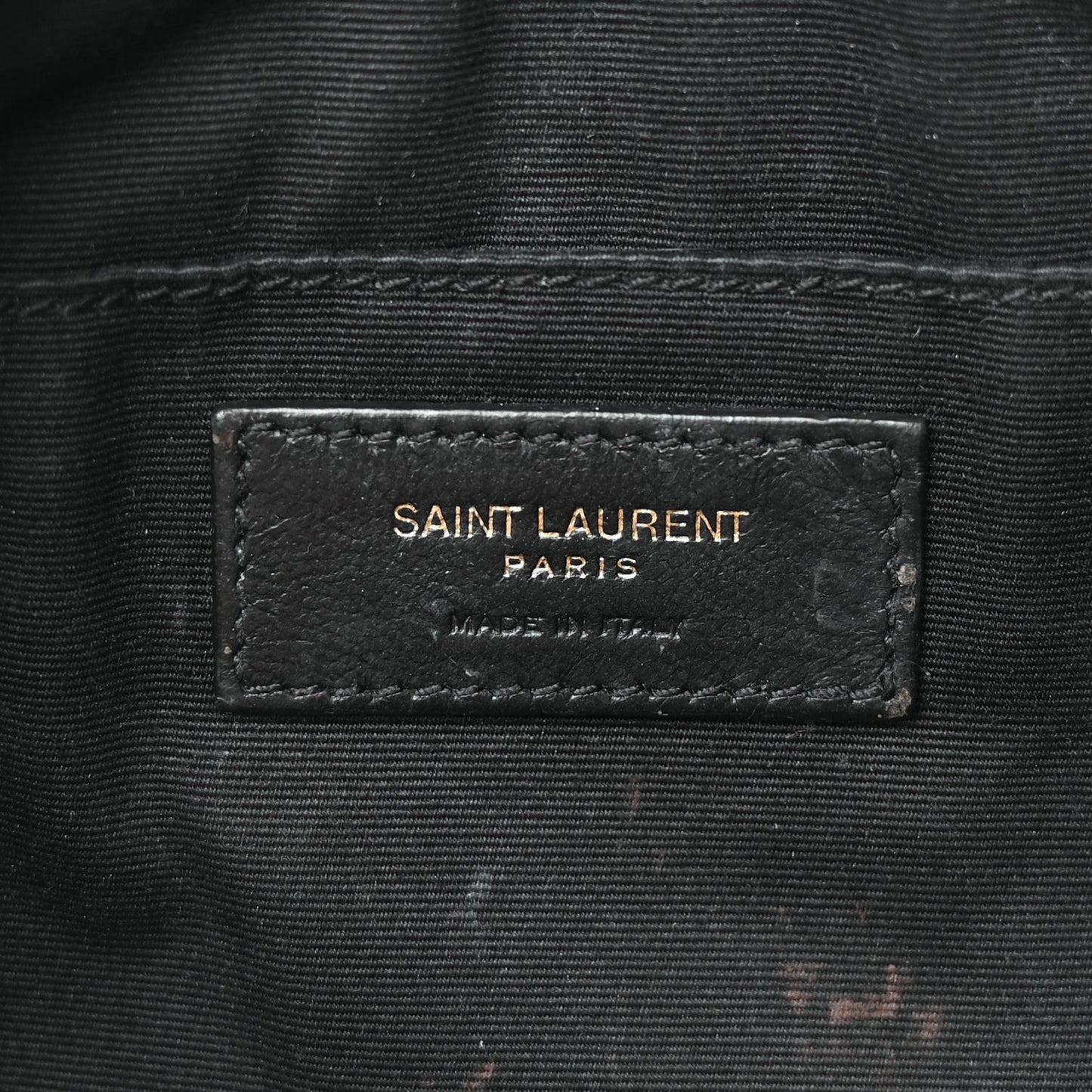 Calfskin Matelasse Monogram Lou Camera Bag Black