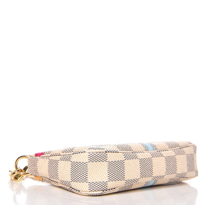 Louis Vuitton Damier Azur Summer Trunks Hawaii Mini Pochette Accessories 4 of 8