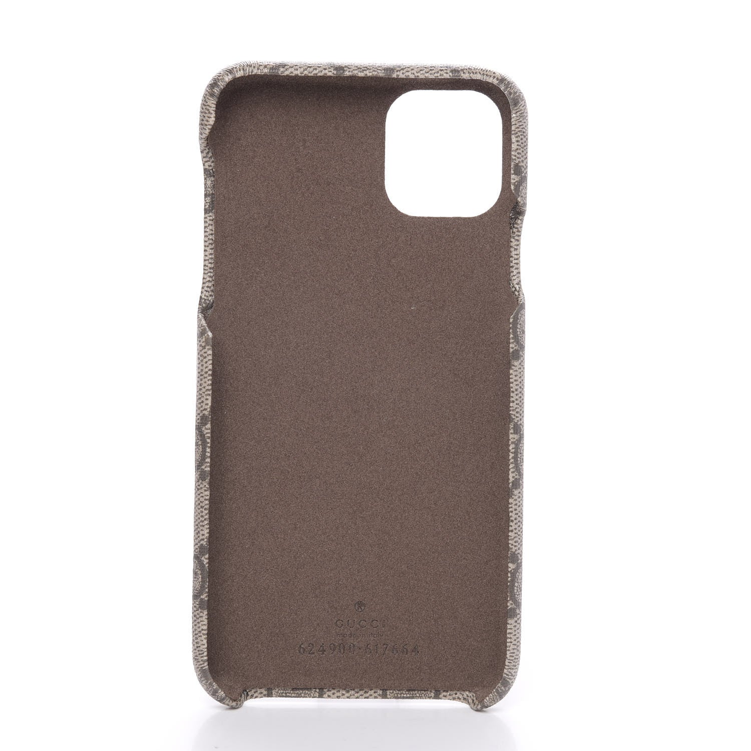 Gucci GG Supreme Monogram Apple Print iPhone 11 Pro Max Case 3 of 7