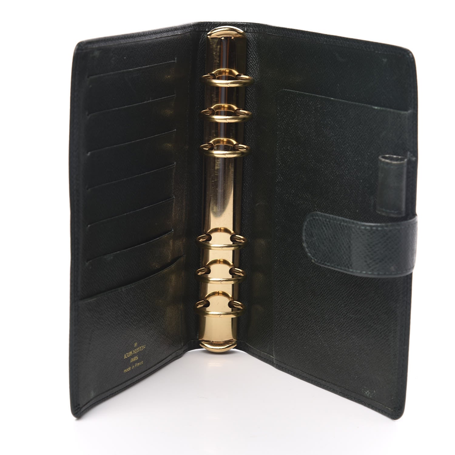 Louis Vuitton Taiga Medium Ring Agenda Cover Epicea 5 of 8