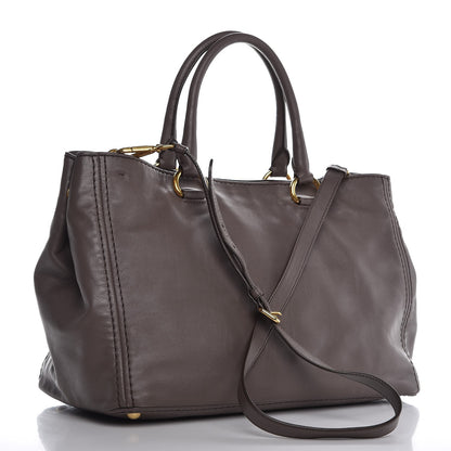 Prada Soft Calf Tote Bambu 3 of 17