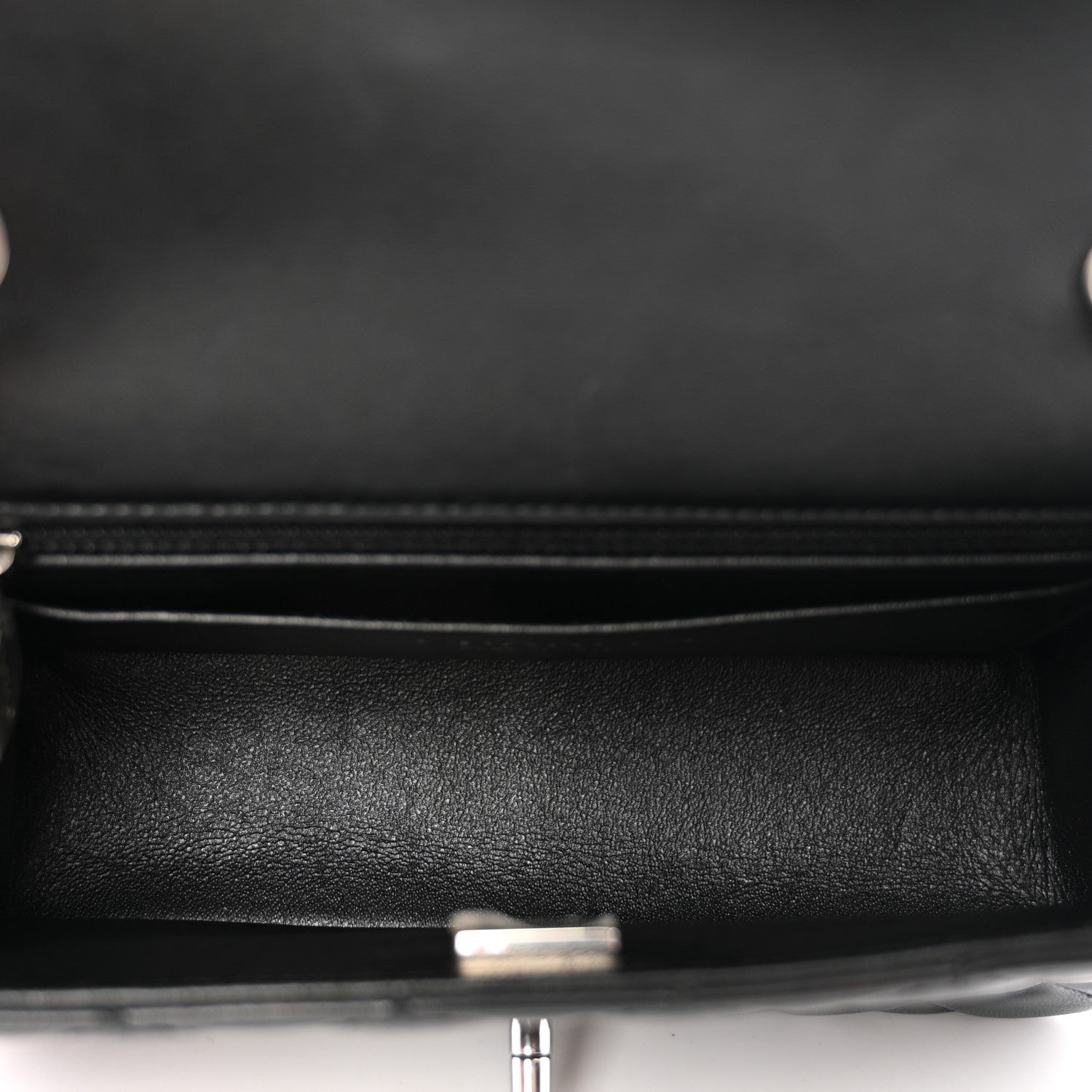 Chanel Lambskin Quilted Mini Rectangular Flap Black 5 of 10