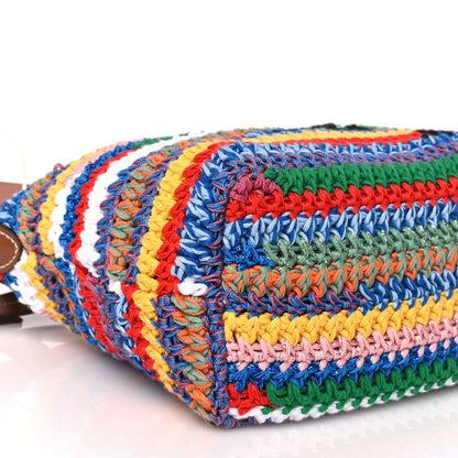 Miu Miu Fabric Crochet Pouch Multicolor 7 of 8
