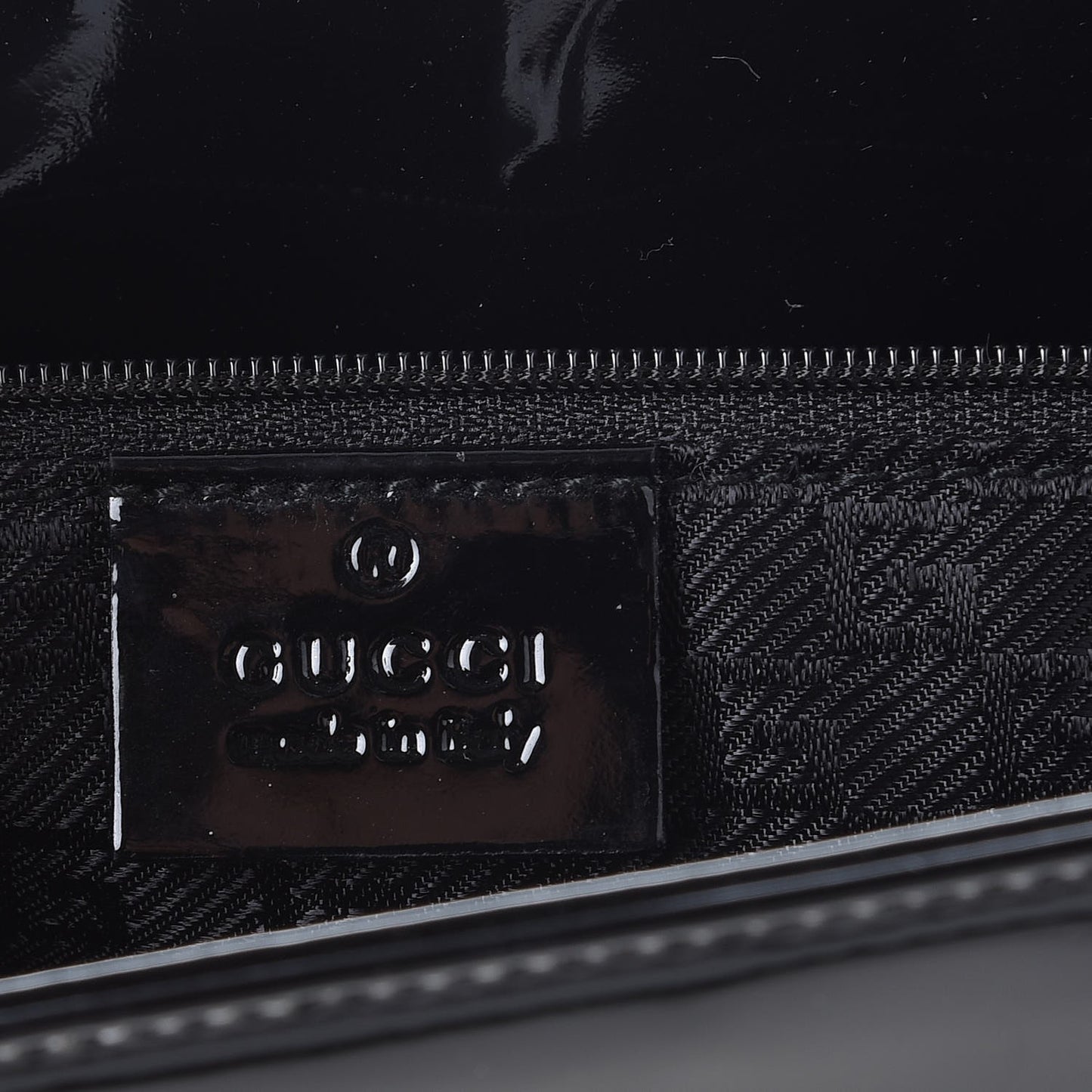 Patent G Tote White Black