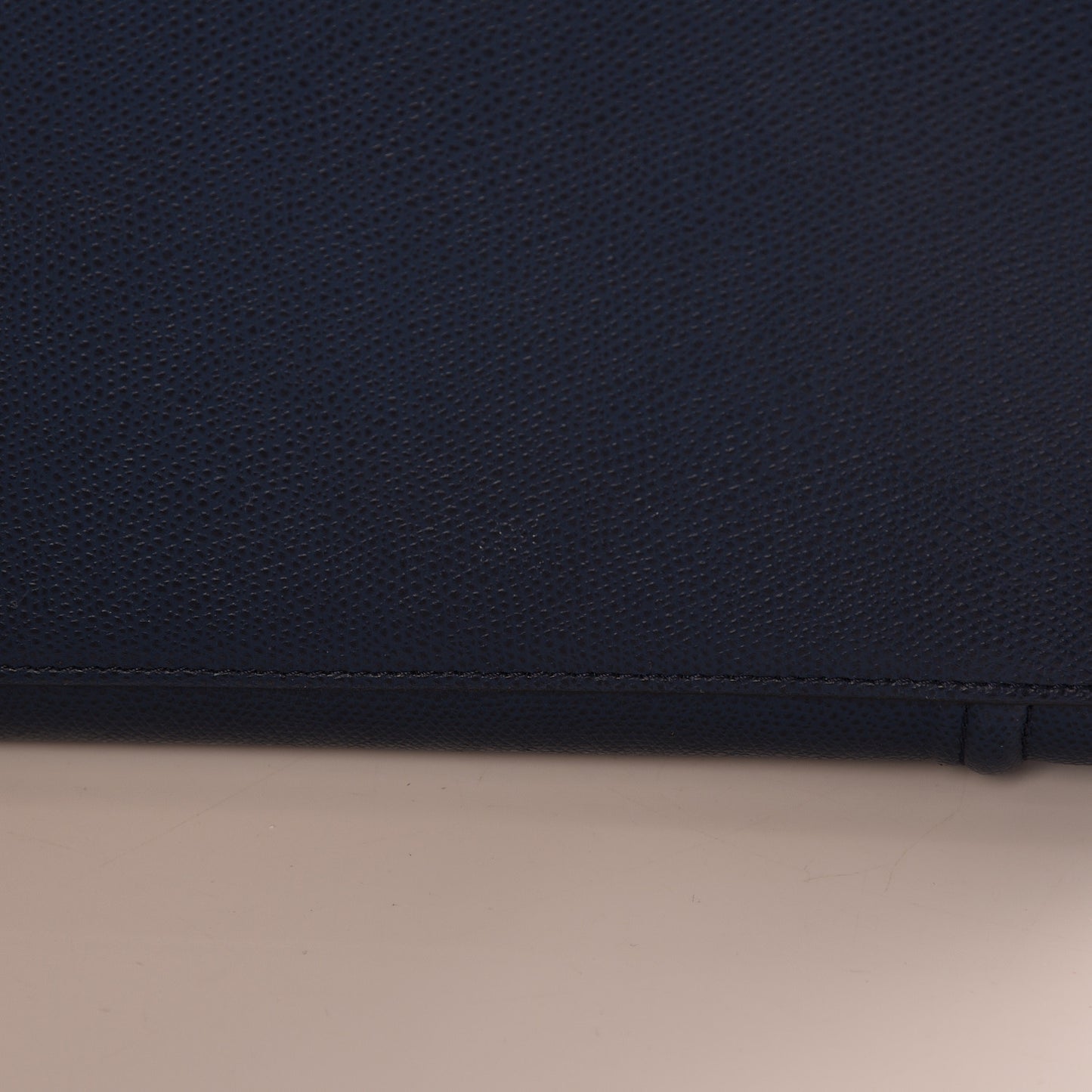 Grained Calfskin Medium Phantom Luggage Indigo