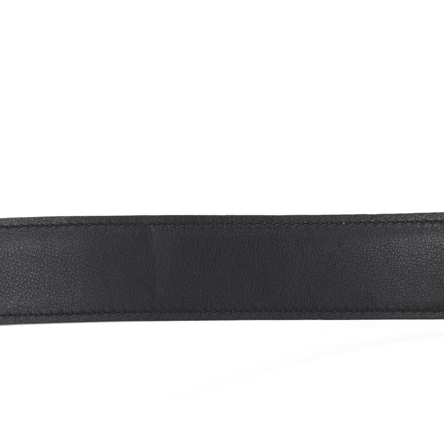 Epsom Swift 32mm Strie H Belt 90 Black Gold