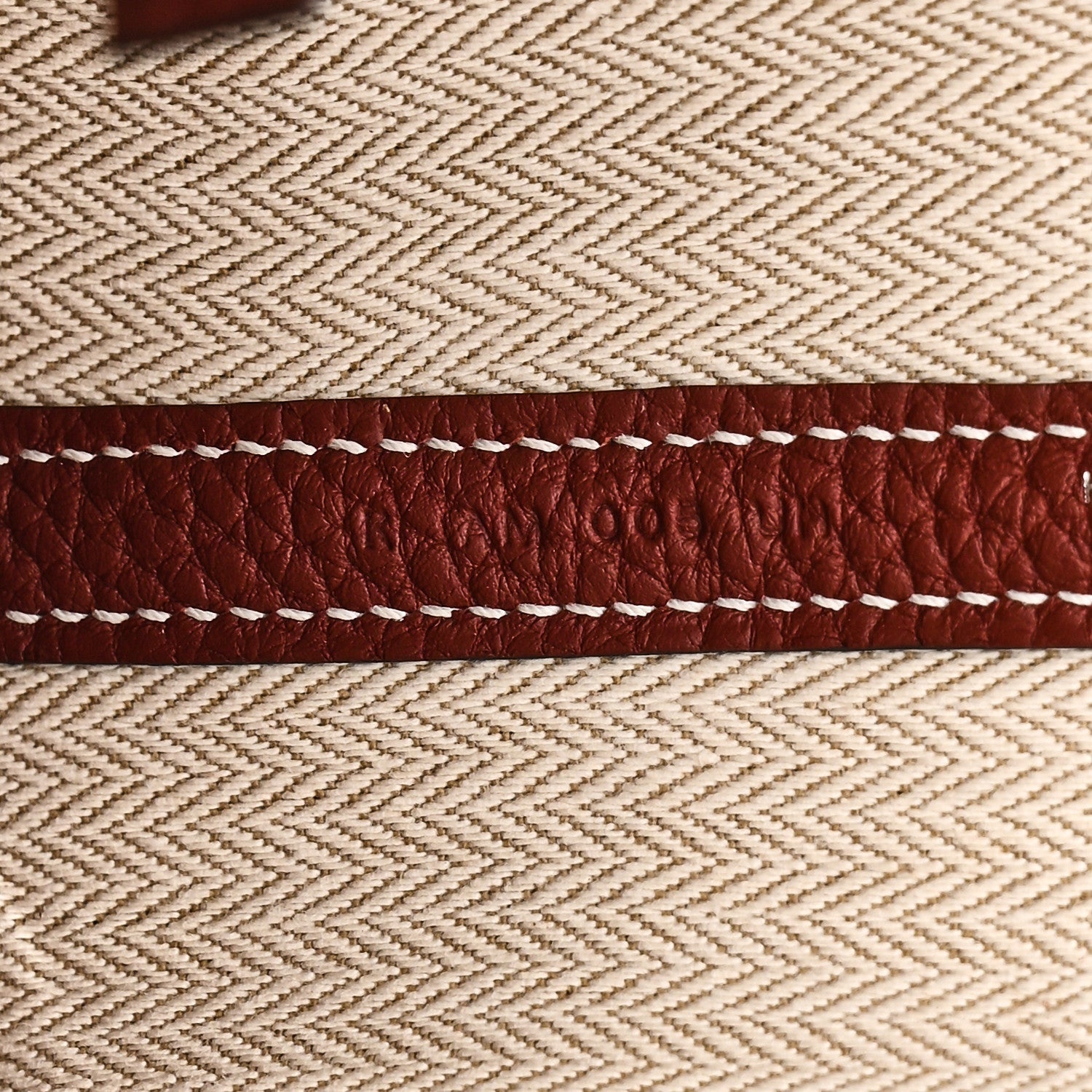 Hermes Negonda Neo Garden 23 Rouge H 7 of 7