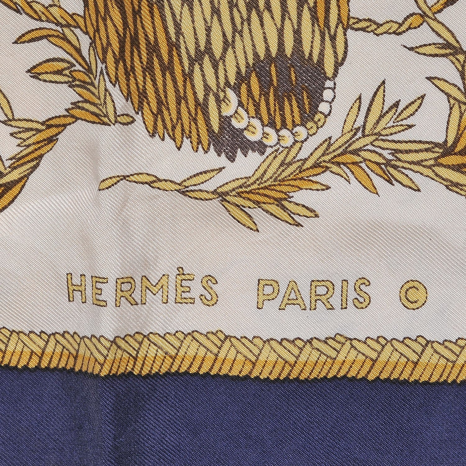 Hermes Silk The Queen's Silver Jubilee Scarf 90 4 of 6