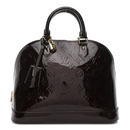 Louis Vuitton Vernis Alma PM Amarante 1 of 10